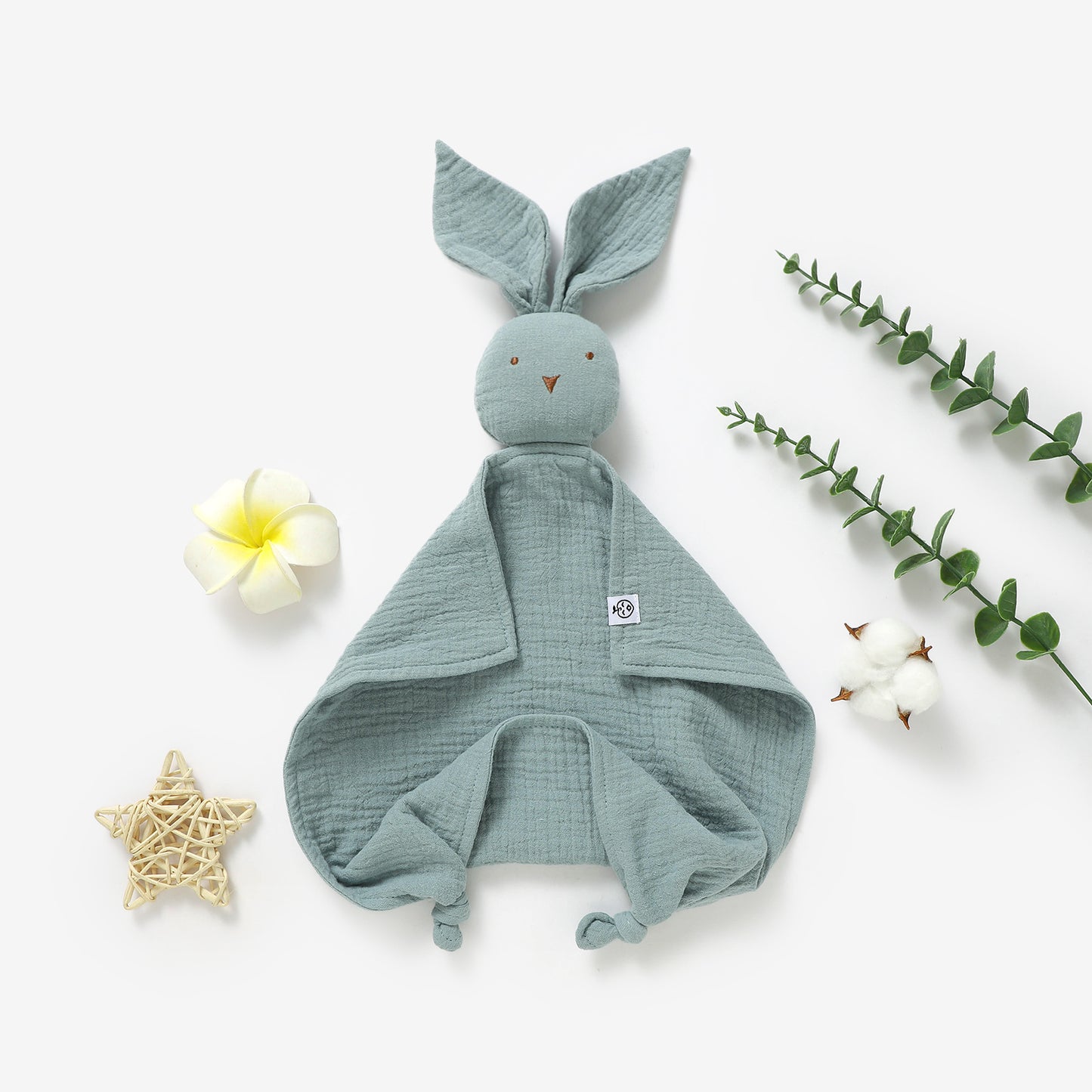 בובת שמיכי טטרה מכותנה אורגנית Bunny