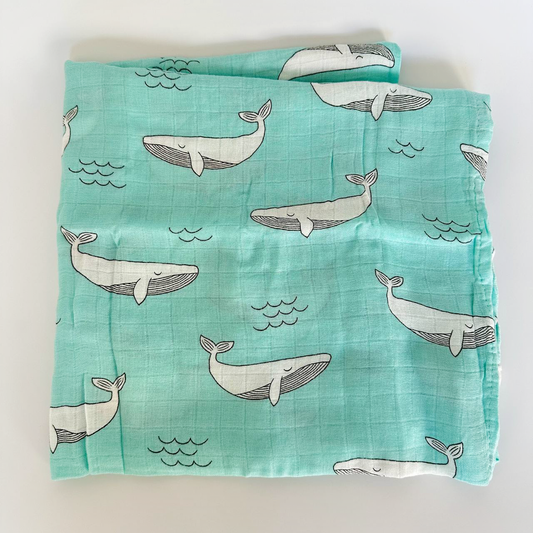 שמיכת טטרה גדולה Whales