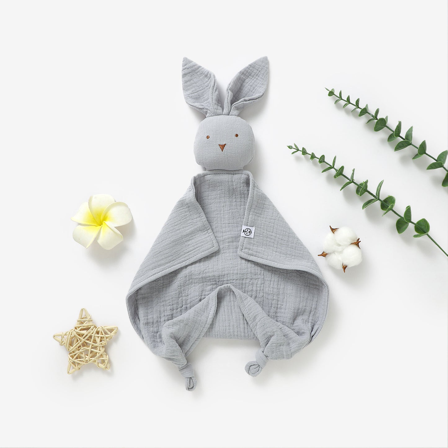 בובת שמיכי טטרה מכותנה אורגנית Bunny