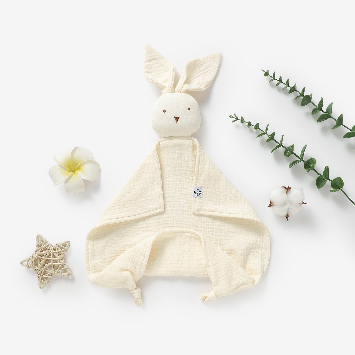 בובת שמיכי טטרה מכותנה אורגנית Bunny