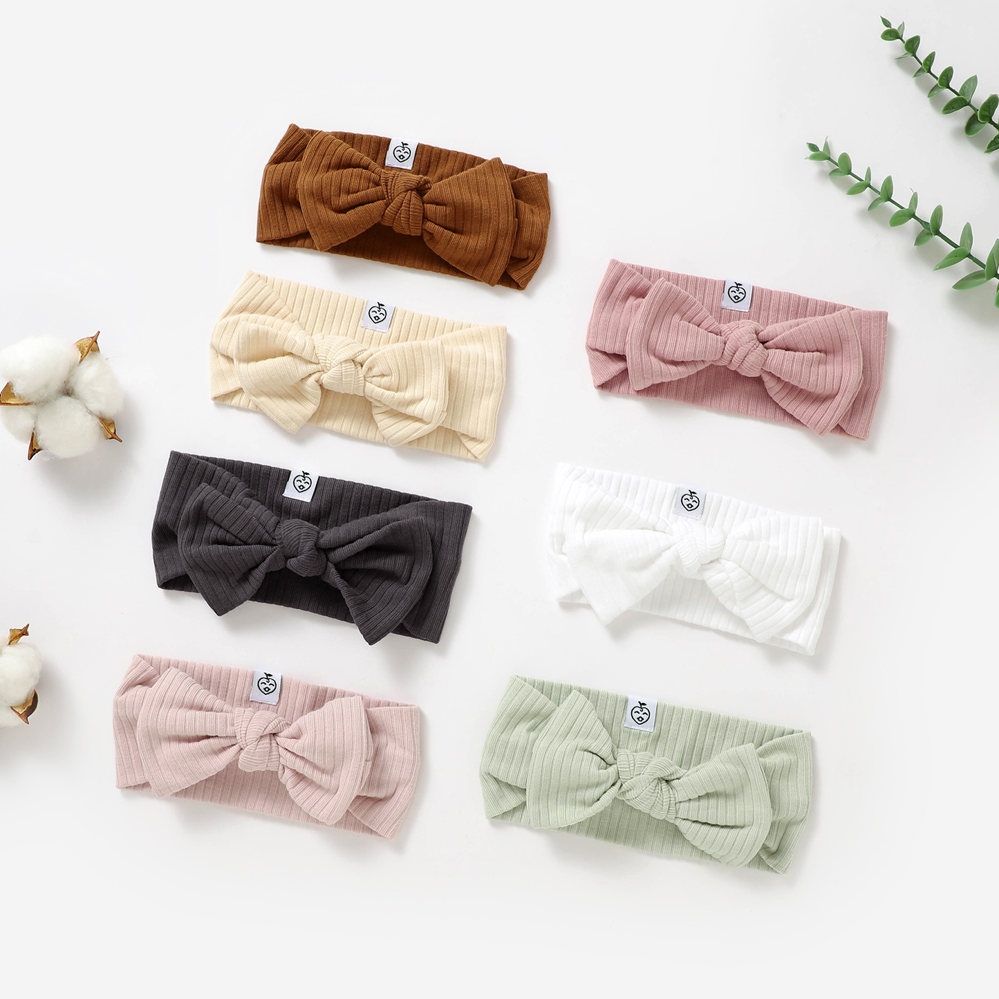 סרט לשיער מכותנה אורגנית Candy