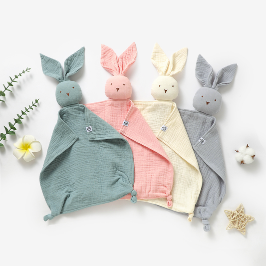 בובת שמיכי טטרה מכותנה אורגנית Bunny