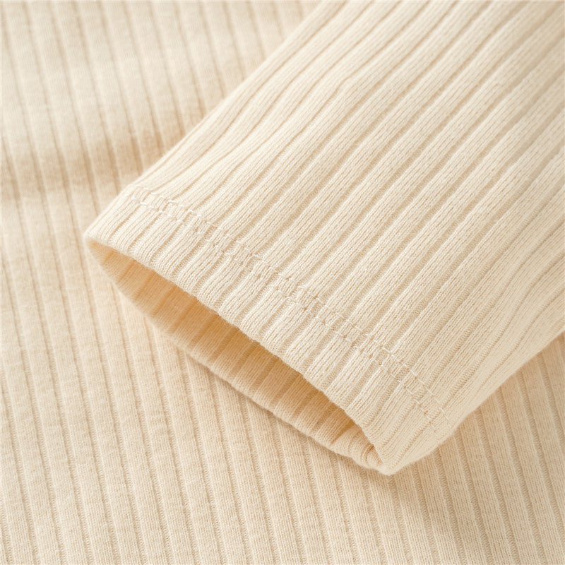סט בייבי מכותנה אורגנית Cream
