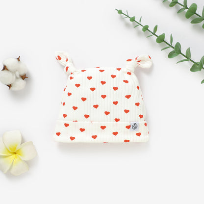 כובע מכותנה אורגנית Love