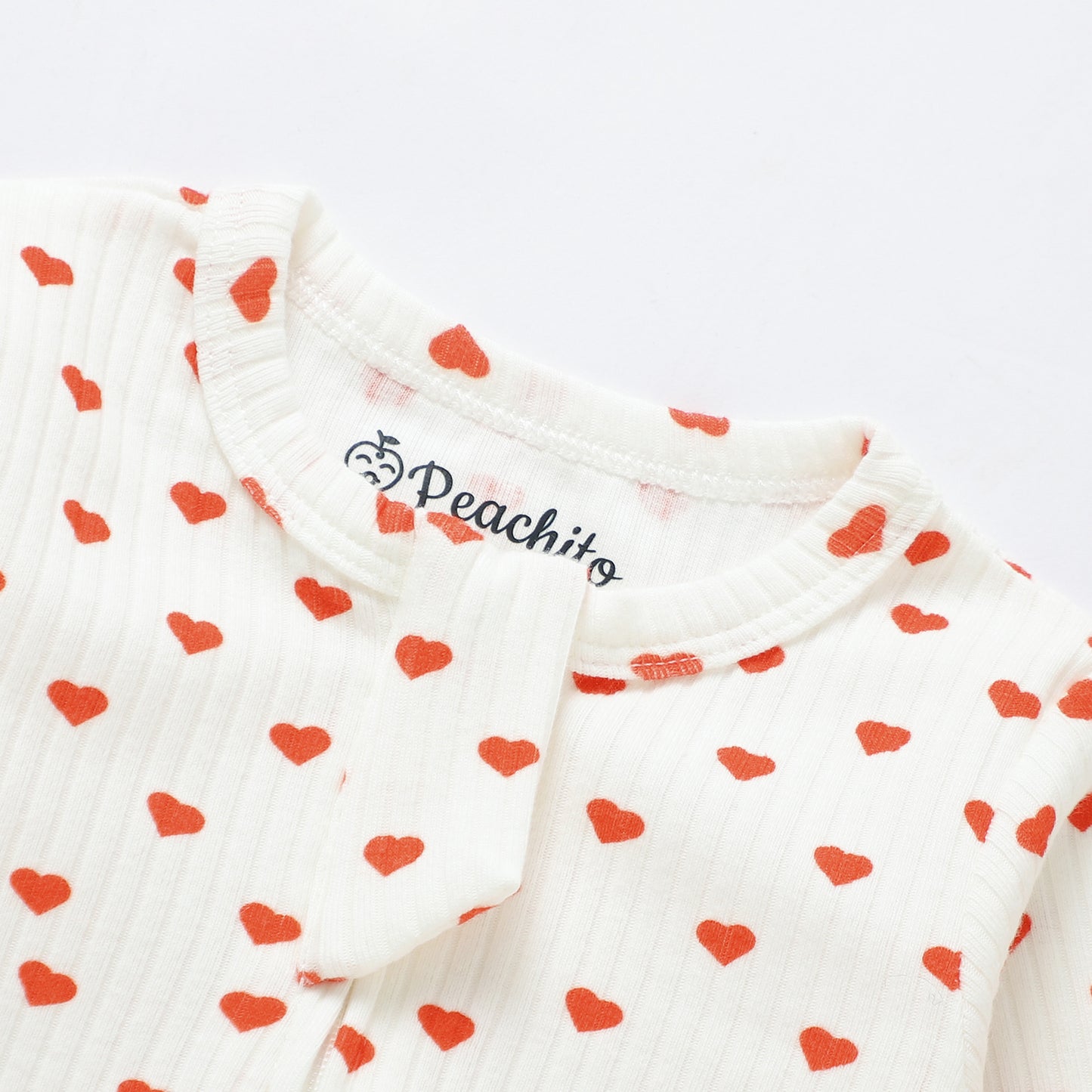 אוברול עם רוכסן דו כיווני מכותנה אורגנית Love