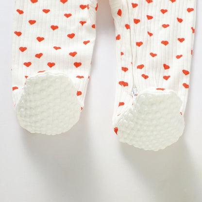 אוברול עם רוכסן דו כיווני מכותנה אורגנית Love