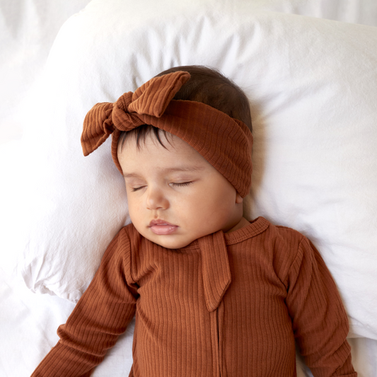 סרט לשיער מכותנה אורגנית Brownie