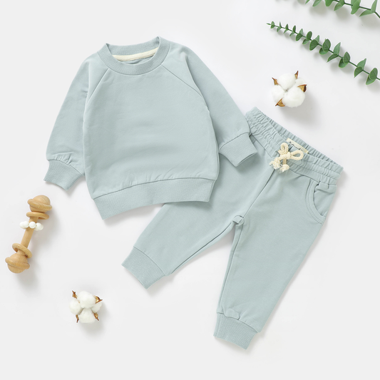 חליפת פוטר מכותנה אורגנית Wave