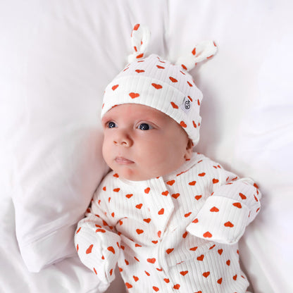 כובע מכותנה אורגנית Love