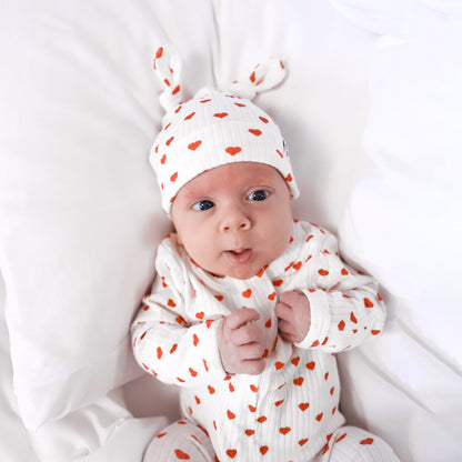 כובע מכותנה אורגנית Love