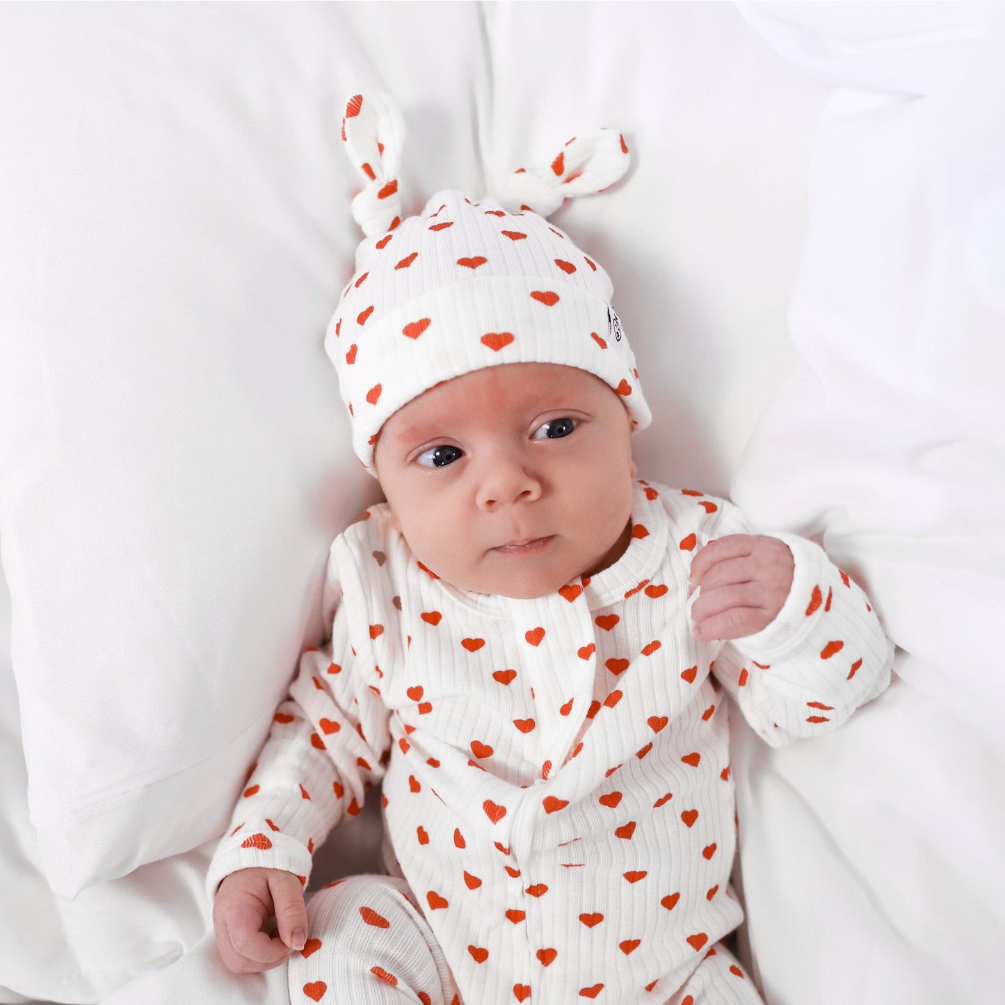 כובע מכותנה אורגנית Love