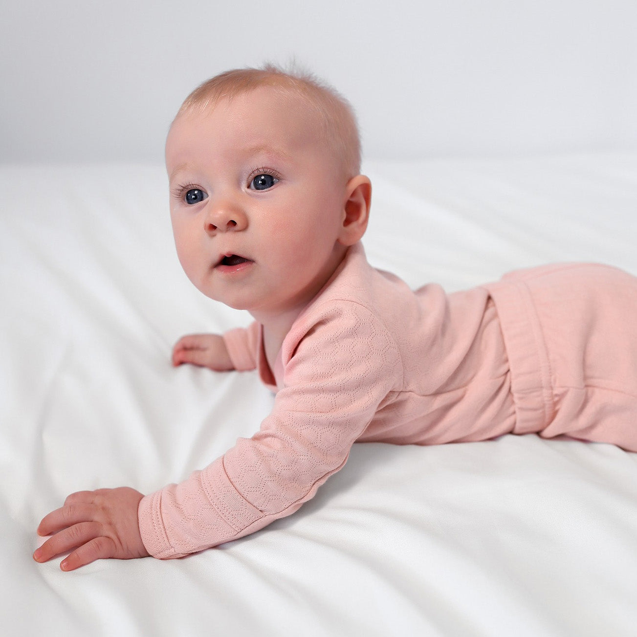 סט בגד גוף מעטפת ורגלית מכותנה אורגנית Candy