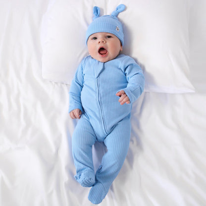 אוברול עם רוכסן דו כיווני מכותנה אורגנית Bubble