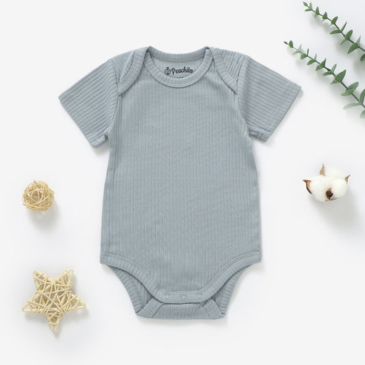 בגד גוף קצר מכותנה אורגנית Sky