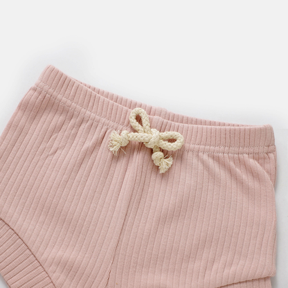 שלישיית שורטים קצרים מכותנה אורגנית Candy