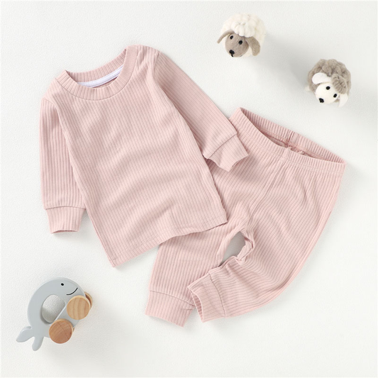 סט חולצה ומכנסיים מכותנה אורגנית Candy